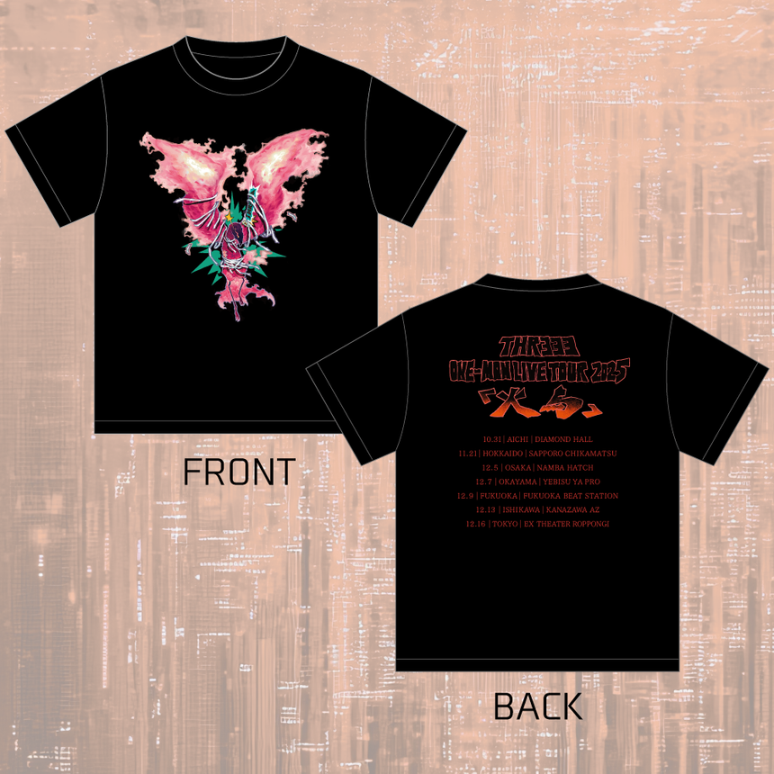 “火鳥”ツアーTシャツ[Black]＜受付期間：～12/17＞
