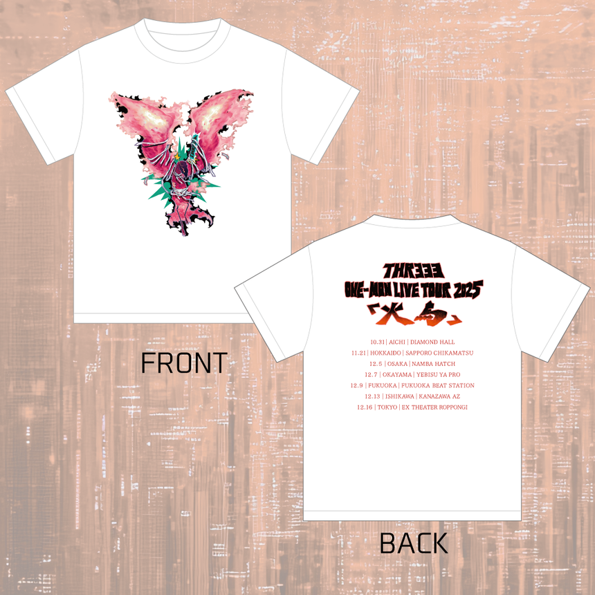 “火鳥”ツアーTシャツ[White]＜受付期間：～12/17＞
